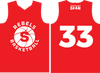 Reversible Basketball Jersey Tank PA7000R - Rebels Basketball (Red/White, Required)