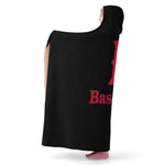 Hooded Blanket (Black) - F Baseball