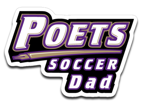 Sticker - Poets Soccer Dad