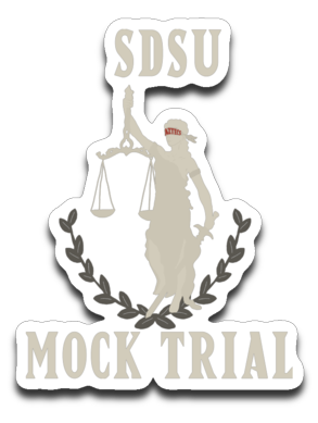 Sticker - Mock Trial Light Logo