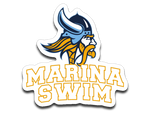 Sticker - Marina Swim (White)