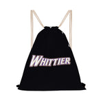 Drawstring Bag (Black) - Whittier