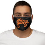 Snug-Fit Polyester Face Mask - OCRD on Black