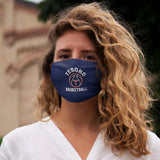 Snug-Fit Face Mask - Tesoro Basketball on Blue