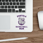 Die-Cut Stickers - Portola Basketball Mom