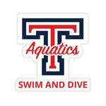 Die-Cut Stickers - Aquatics Swim and Dive
