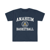 Gildan Unisex Softstyle T-Shirt 64000 - Anaheim A Basketball