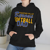 Gildan Unisex Heavy Blend™ Hooded Sweatshirt 18500 - FV Barons Softball Dad