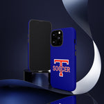 iPhone/Samsung Tough Cases - Big T Soccer on Blue