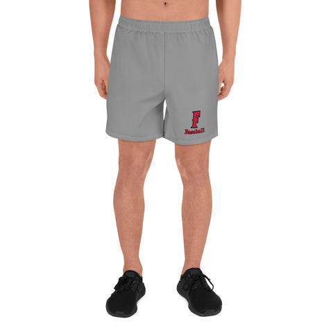 Men's Recycled Athletic Shorts (Grey) - F Baseball