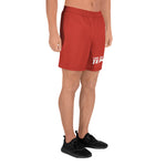 Men's Recycled Athletic Shorts (Red) - Los Al Tennis