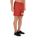 Men's Recycled Athletic Shorts (Red) - Los Al Tennis