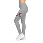 Women's Casual Leggings (Grey) - F Baseball