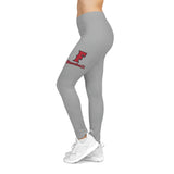 Women's Casual Leggings (Grey) - F Baseball