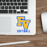 Die-Cut Stickers - FV Softball
