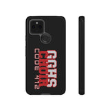 Tough Mobile Phone Cases (Black) - GGHS Choir Code 412