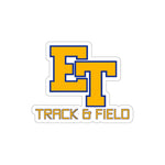 Die-Cut Stickers - ET Track & Field