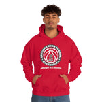 Gildan Unisex Heavy Blend™ Hooded Sweatshirt 18500 - Basketball Strength