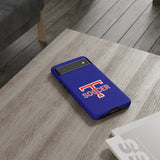 iPhone/Samsung Tough Cases - Big T Soccer on Blue