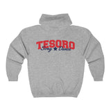 Gildan Unisex Heavy Blend™ Full Zip Hooded Sweatshirt - Tesoro Song Dance