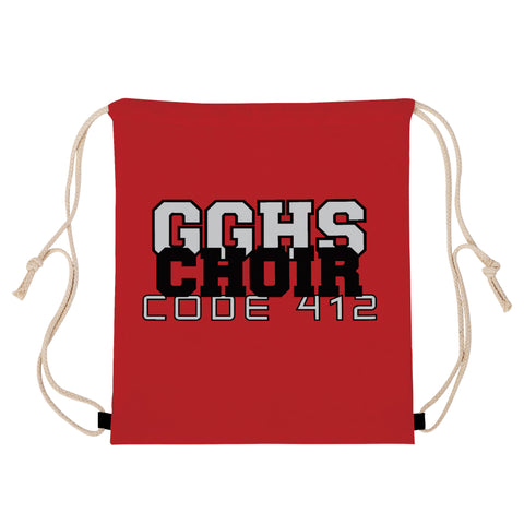 Drawstring Bags (Red) - GGHS Choir Code 412