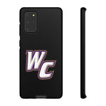 Mobile Phone Tough Cases - WC on Black
