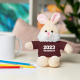 Plushland Stuffed Animals with Tee - 2023 Graduate