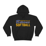 Gildan Unisex Heavy Blend™ Hooded Sweatshirt 18500 - FV Barons Softball