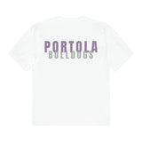 District Perfect Weight Tee DT104 - Portola Est. 2016 (front)/Portola Bulldogs (back)