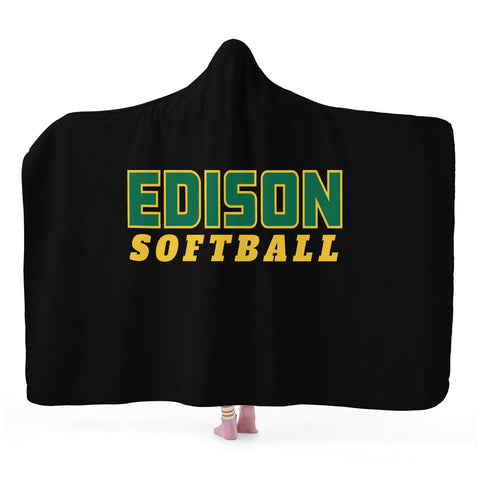 Hooded Blanket – Edison Softball