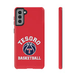 iPhone/Samsung Tough Cases - Tesoro Basketball on Red