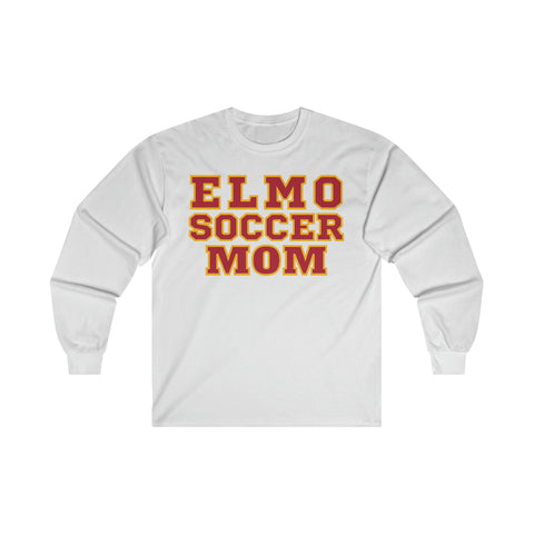 Gildan Ultra Cotton Long Sleeve Tee 2400 - ElMo Soccer Mom