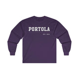 Gildan Ultra Cotton Long Sleeve Tee 2400 - Portola Est. 2016