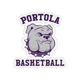 Die-Cut Stickers - Bulldogs Basketball