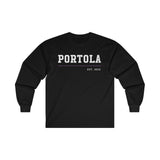 Gildan Ultra Cotton Long Sleeve Tee 2400 - Portola Est. 2016