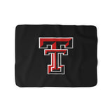 Sherpa Fleece Blanket (Black) - TT