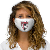 Snug-Fit Face Mask - Strikers FC Shield on White