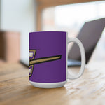 Ceramic Mug - WC Pen on Purple