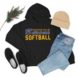 Gildan Unisex Heavy Blend™ Hooded Sweatshirt 18500 - FV Barons Softball