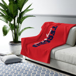 Sherpa Fleece Blanket (Red) - Tesoro Song Dance