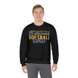 Gildan Unisex Heavy Blend™ Crewneck Sweatshirt 18000 - FV Barons Softball Dad