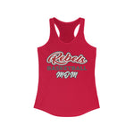 Next Level Women's Ideal Racerback Tank 1533 - Rebels Basketball Mom