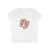 Gildan Ladies' V-Neck T-Shirt 5V00L - OV Softball