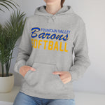 Gildan Unisex Heavy Blend™ Hooded Sweatshirt 18500 - FV Barons Softball