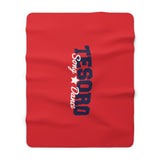 Sherpa Fleece Blanket (Red) - Tesoro Song Dance