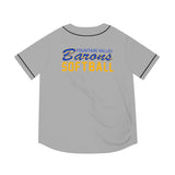 Men's Baseball Jersey - FV Barons Softball (Grey)