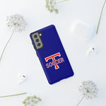 iPhone/Samsung Tough Cases - Big T Soccer on Blue