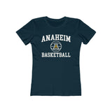 Next Level Women's Boyfriend T-Shirt 3900 - Anaheim A Basketball