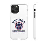 Mobile Phone Tough Cases - Tesoro Basketball on White