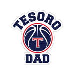 Die-Cut Stickers - Basketball Dad